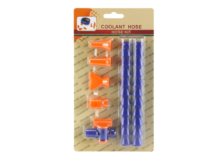 Фото Набор трубок СОЖ 1/4" 150мм 2шт с соплами, соединителем и вентилем Qtool