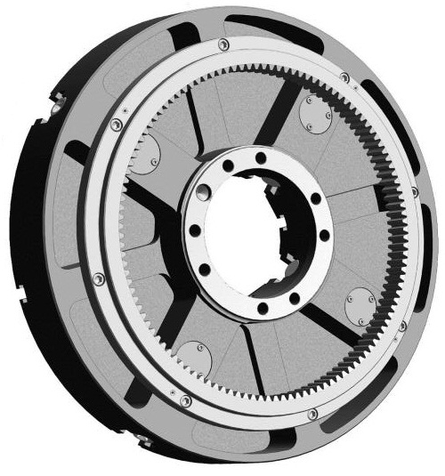 Фото Патрон токарный 4-х кулачковый ручной с венцом для силового точения 7103-0062Б БЗСП