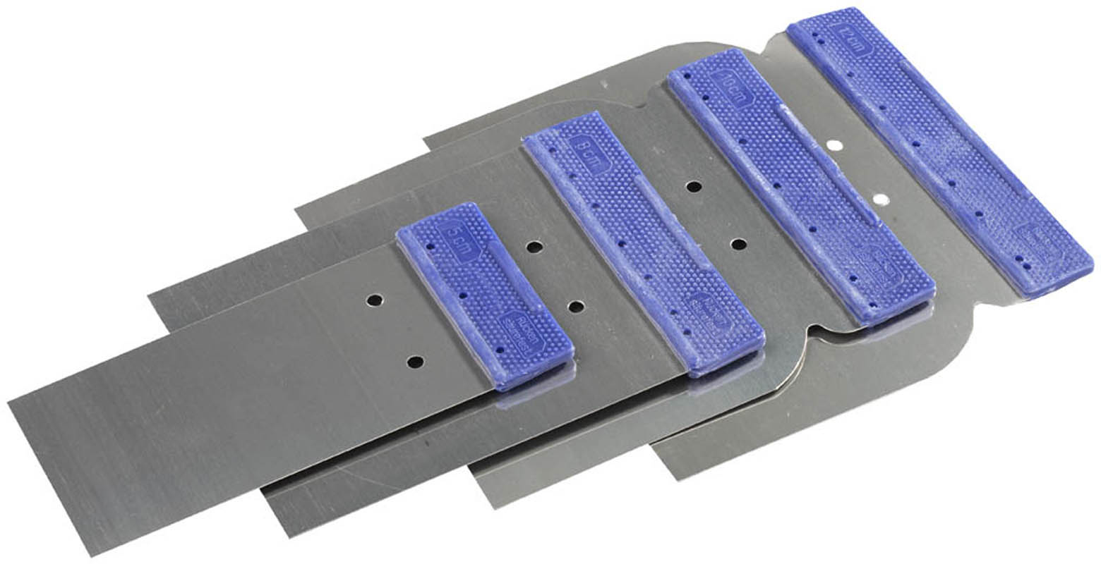 Набор шпателей ЯПОНЧИК STAYER 4шт.: 50, 80, 100, 120 мм, нержавеющие, 1012-H4