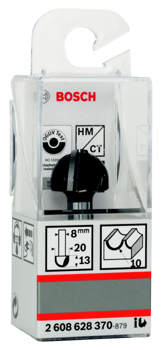 Фото Фреза галтельная 20х12,7мм Bosch