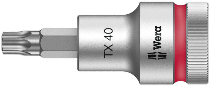 Фото 8767 C HF TORX Zyklop Головка торцевая с битой вставкой, 1/2, с фиксацией, TX 40 x 60 мм