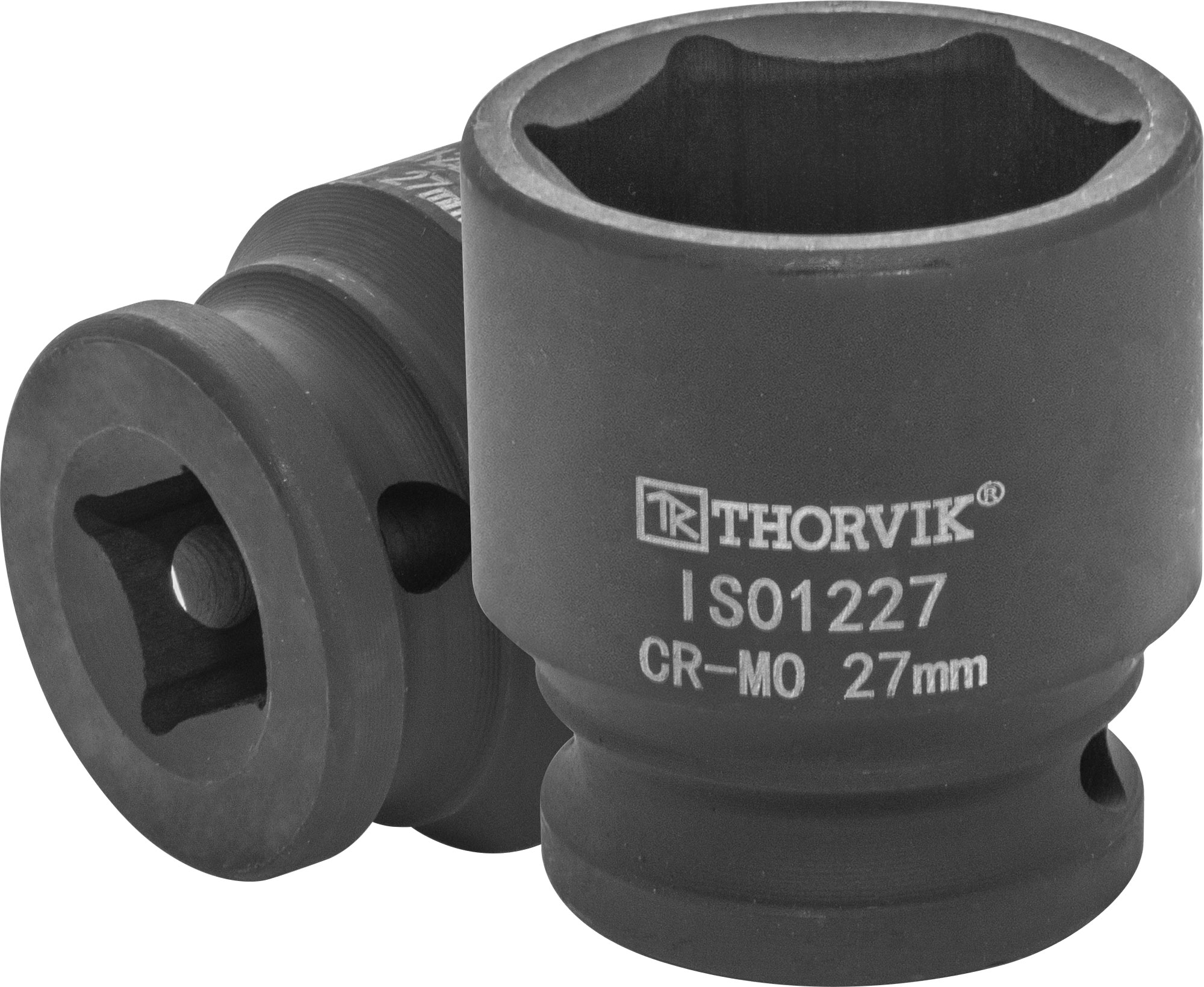 Головка торцевая ударная 1/2"DR, 27 мм, THORVIK
