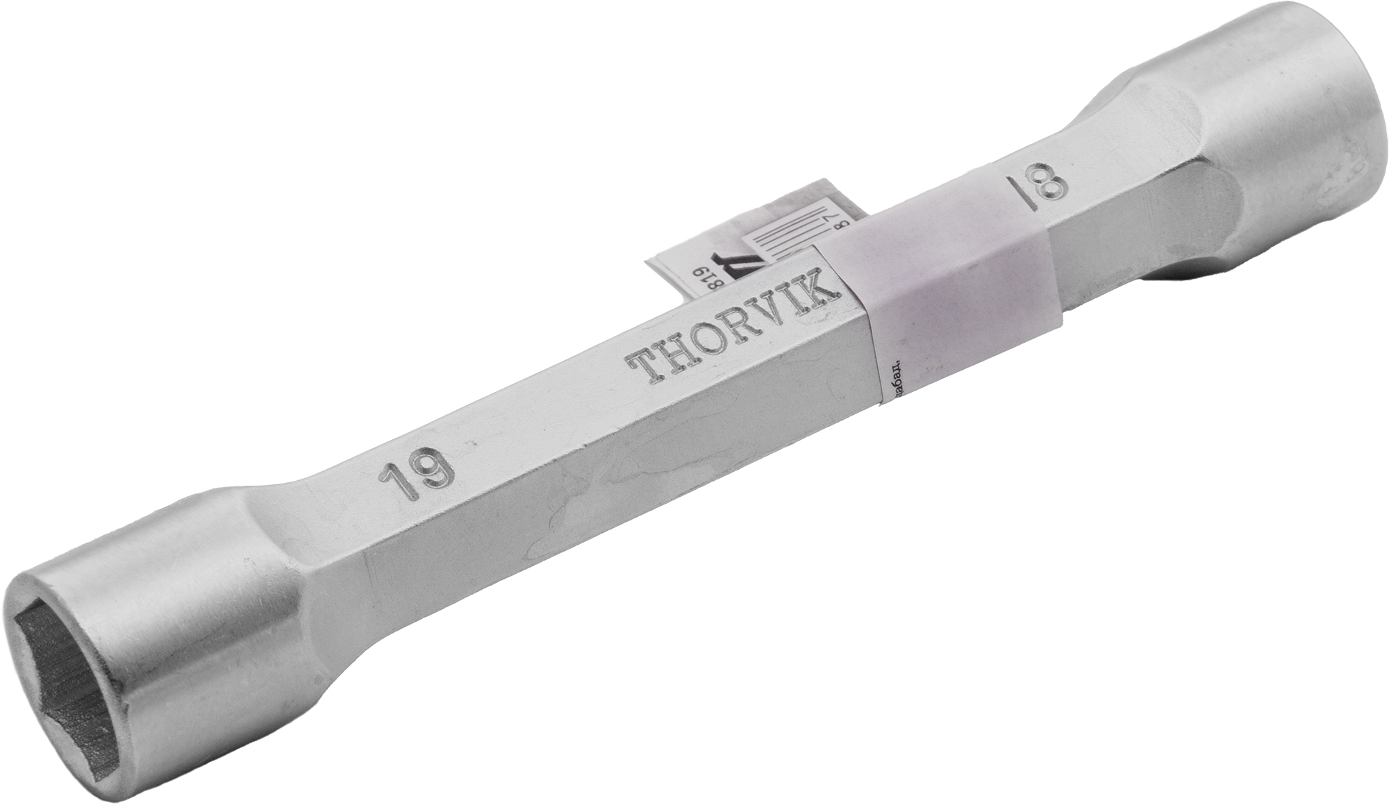 Ключ трубчатый усиленный, 18x19 мм, THORVIK