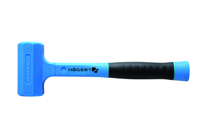 Молоток безинерционный 680 г, с рукояткой из стекловолокна HOEGERT