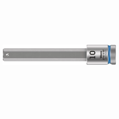 Фото 8740 B Hex-Plus HF Zyklop Головка торцевая с битой вставкой с внешним шестигранником, 3/8, с фиксацией, 10 x 100 мм