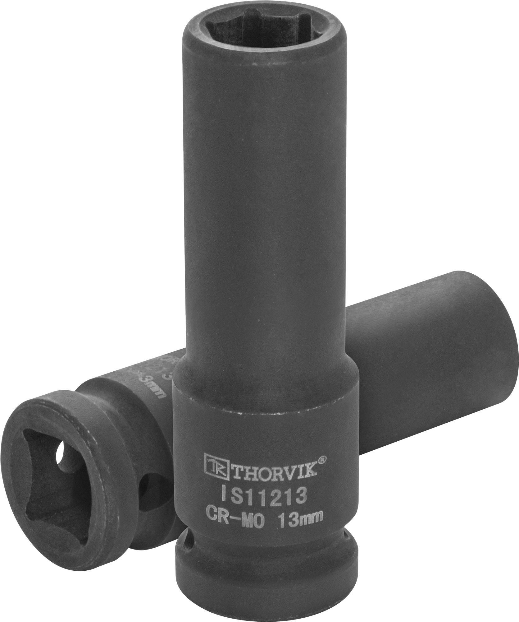 Головка торцевая ударная глубокая 1/2"DR, 13 мм, THORVIK