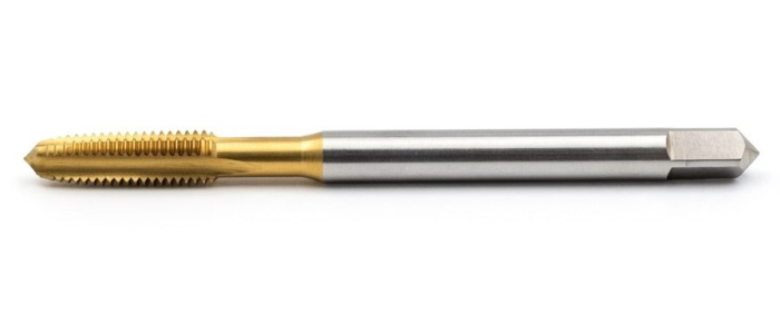 Фото Метчик М 6х1.0 6H HSS-E TiN прямой DIN371 Deskar