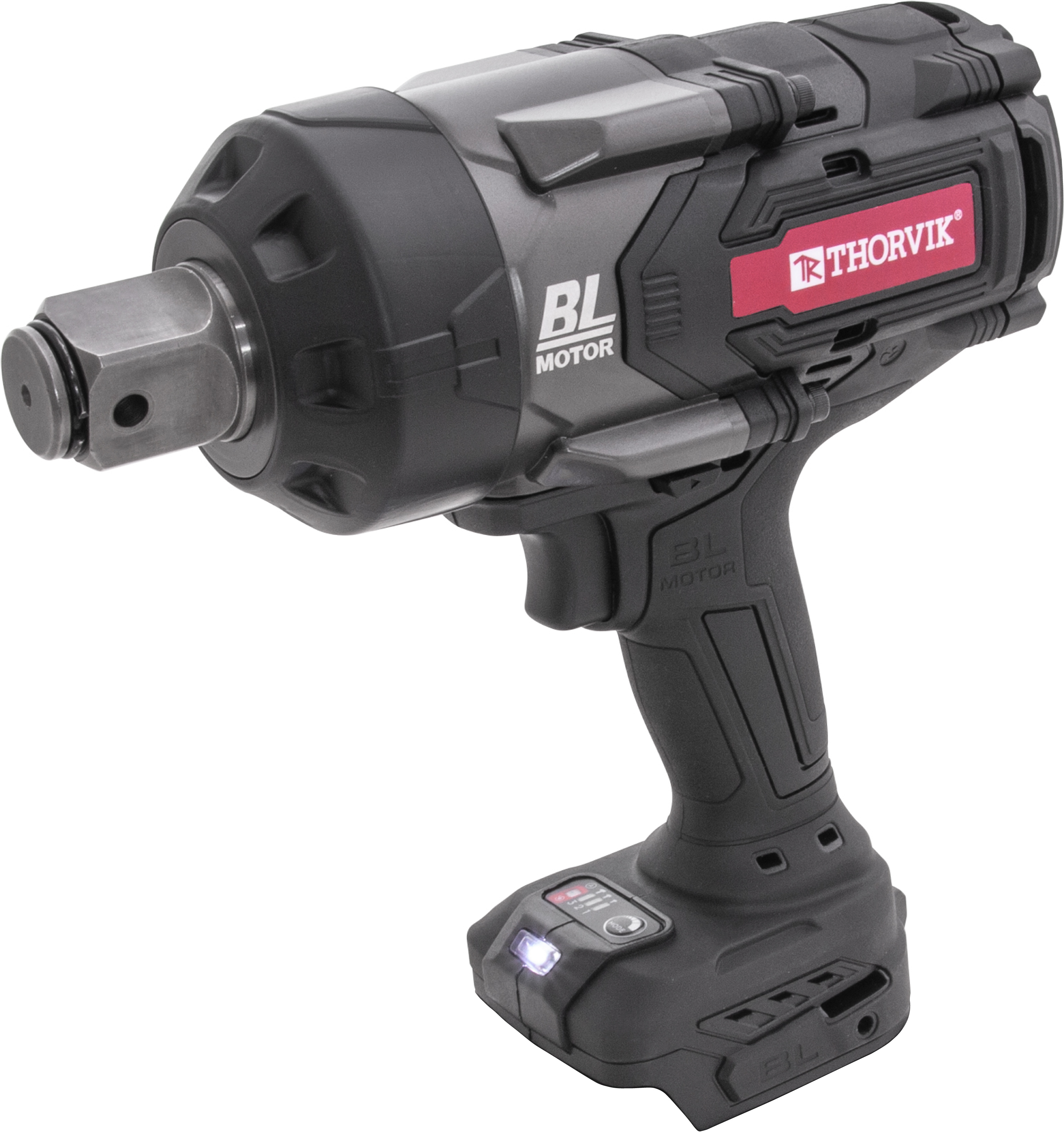 Гайковерт ударный аккумуляторный бесщёточный 1"DR, 21В, 2400 Нм, (без АКБ и З/У), THORVIK