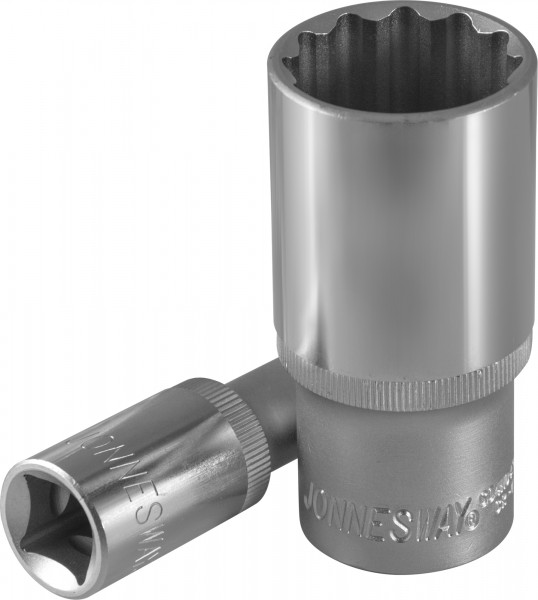 Фото Головка торцевая глубокая 12-гранная 1/2"DR, 16 мм, Jonnesway