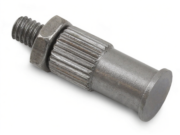 Наконечник для индикатора часового типа плоский ф 5мм длина 10мм стальной, INSIZE