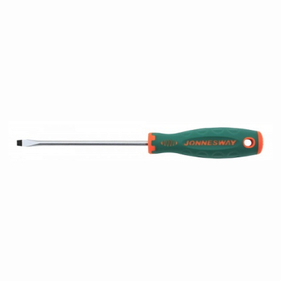 Фото Отвертка стержневая шлицевая ANTI-SLIP GRIP, SL5.5х125 мм, Jonnesway