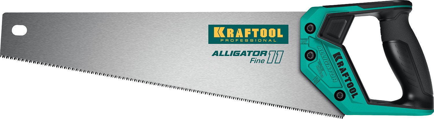 Ножовка для точного реза Alligator Fine 11 15203-40 KRAFTOOL 11 TPI, 400 мм