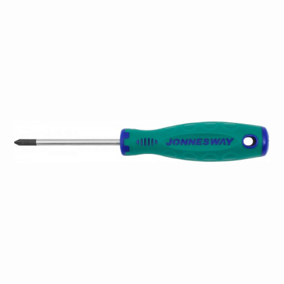 Фото Отвертка стержневая крестовая ANTI-SLIP GRIP, PH0x60 мм, Jonnesway