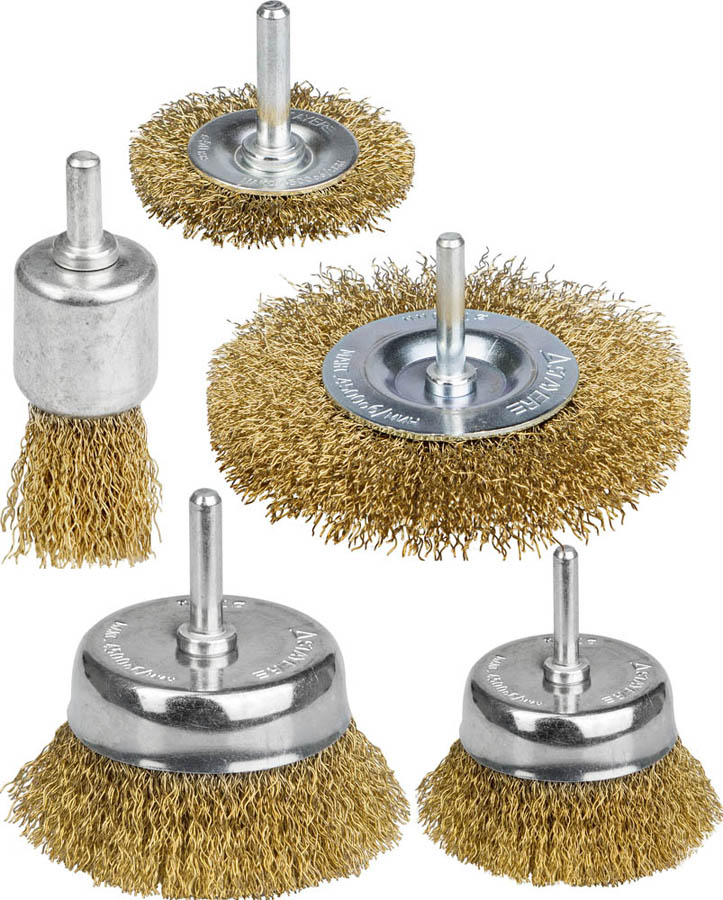 Фото Набор щеток-крацовок для дрели STAYER 5 шт., 35157-H5_z01