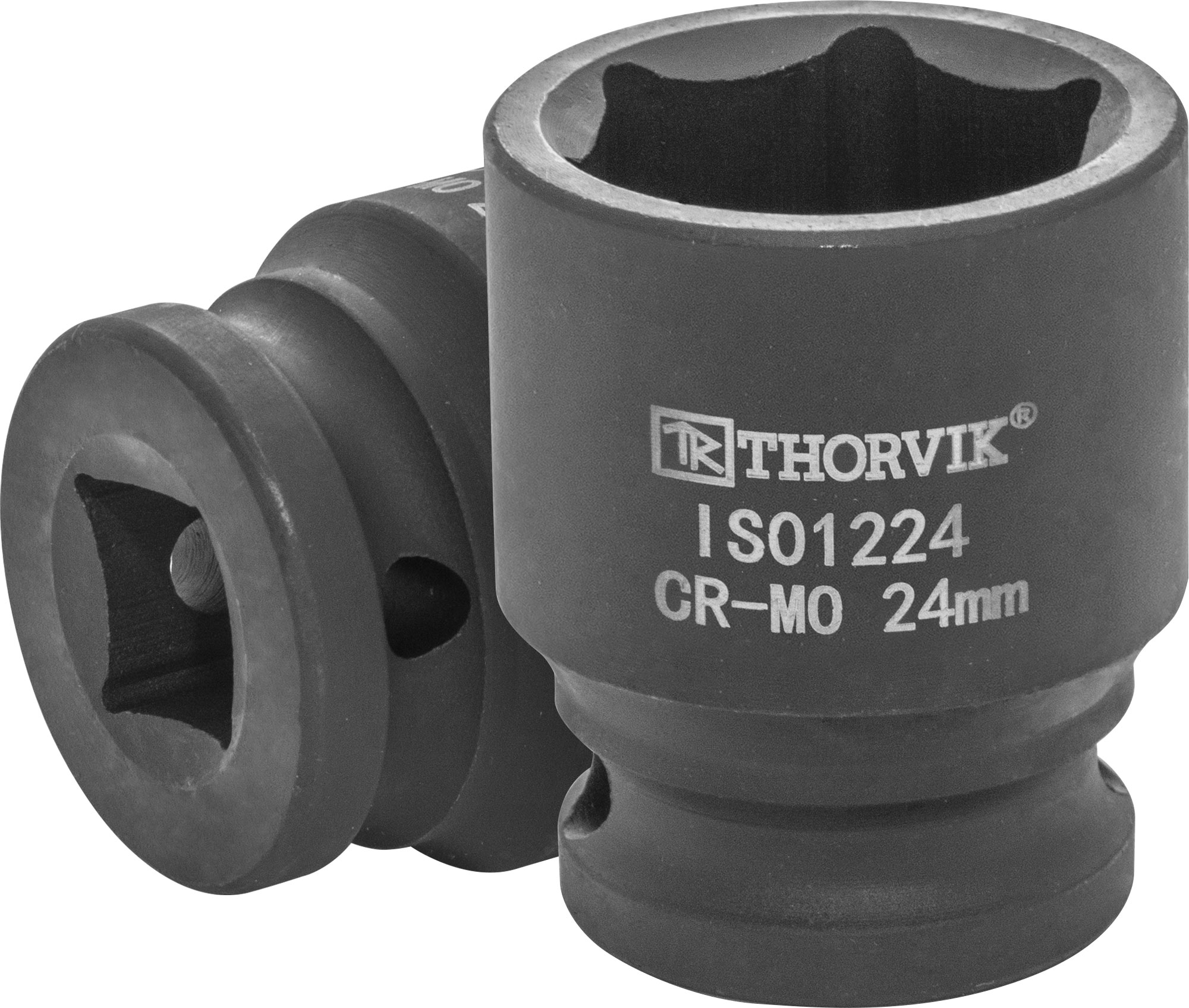 Головка торцевая ударная 1/2"DR, 24 мм, THORVIK