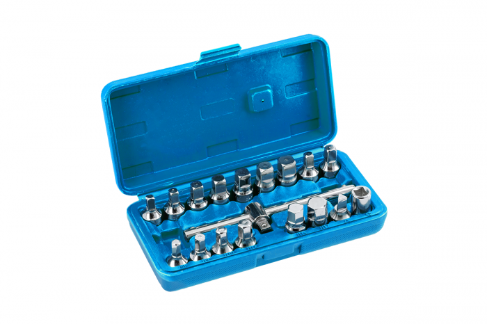 Фото Ключи для слива масла 18 шт. HOEGERT