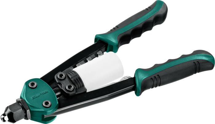 Фото Заклепочник двуручный 31160_z01 KRAFTOOL заклепки 3.2-6.4 мм из алюминия, стали, нерж. cтали, усиленный литой корпус