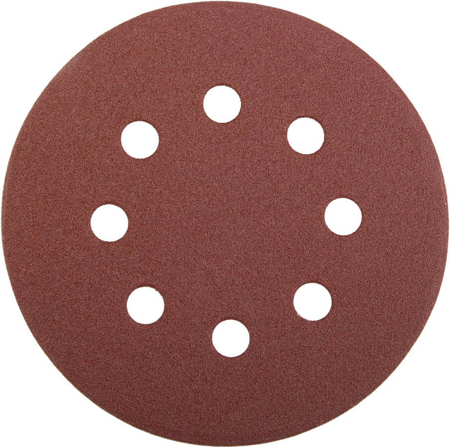 Круг из абразивной бумаги перфорированный 3580-125-080 STAYER 125 мм, P80, 5 шт., Professional