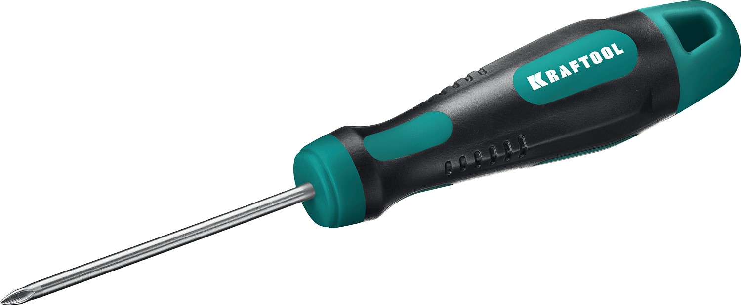 Фото Отвертка PH0х60 мм, слесарная, Kraftool