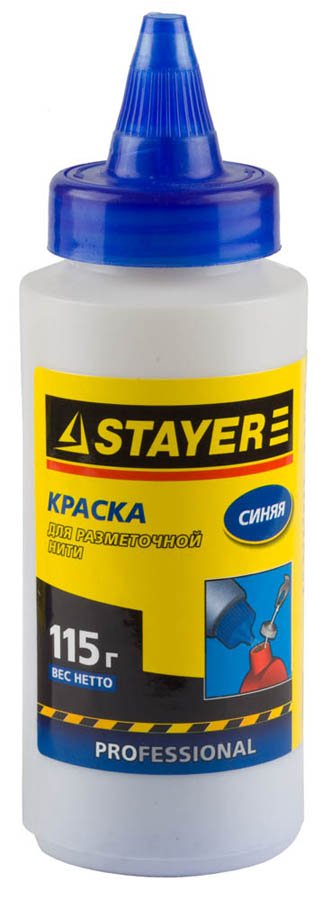 Фото Краска для малярных шнуров STAYER 115 гр., синяя, 2-06401-1_z01