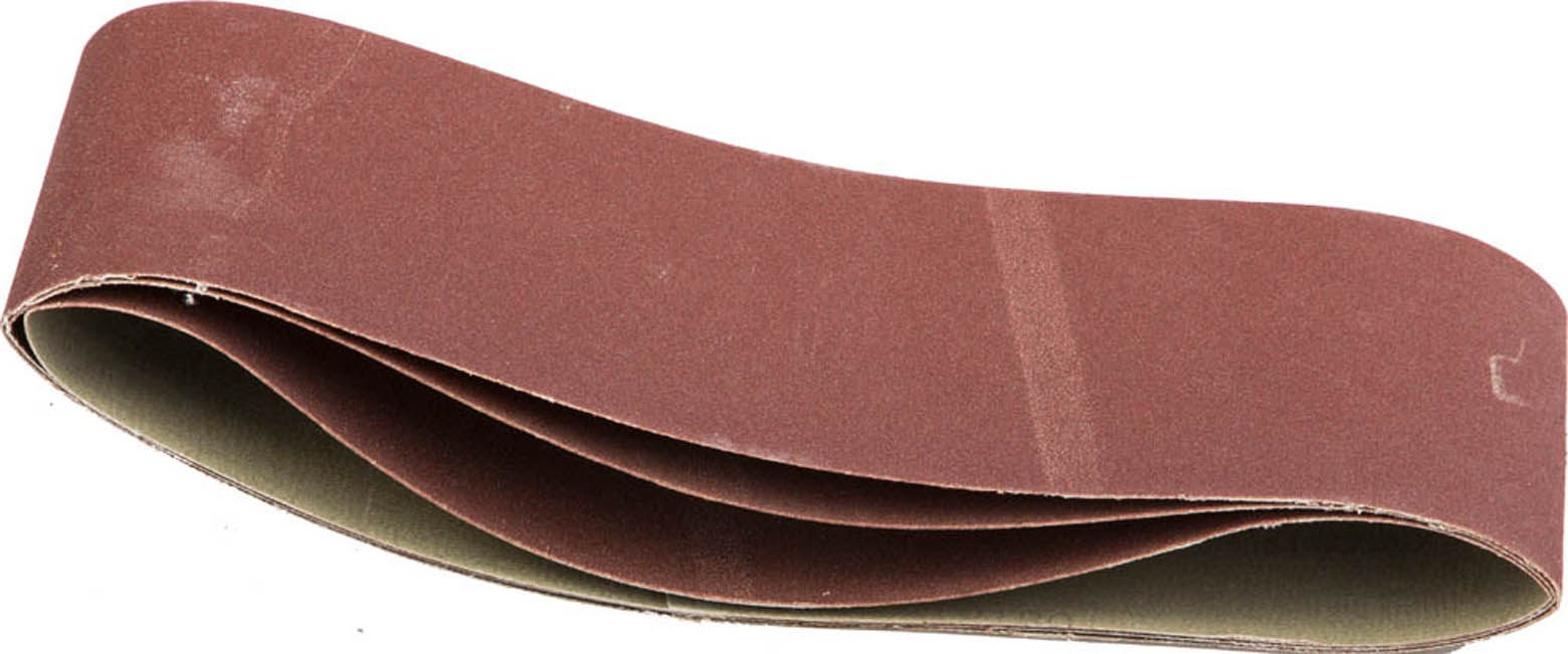 Лента шлифовальная универсальная бесконечная для ЛШМ STAYER 35443-180 Master P180, 100х610 мм, 3 шт., на тканевой основе