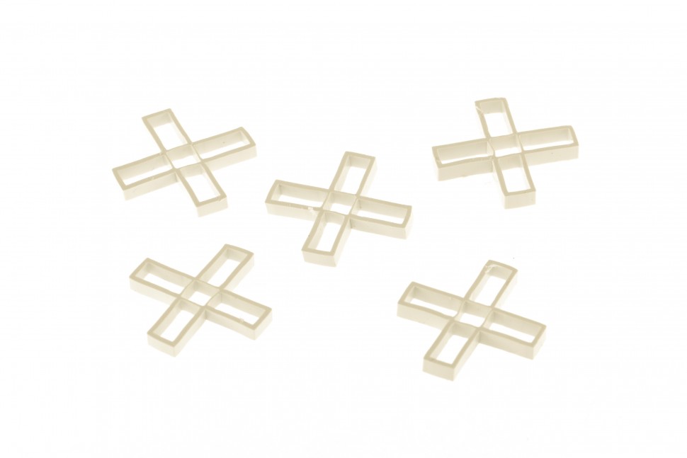 Фото Крестики 5 мм, для кладки плитки, 100 шт Сибртех