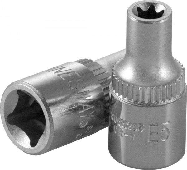 Фото Головка торцевая 1/4"DR, внешний TORX®, Е4, Jonnesway