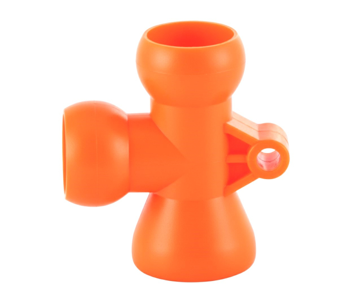 Фото Тройник Т-образный с ухом СОЖ 1/2" - 1/2 Qtool