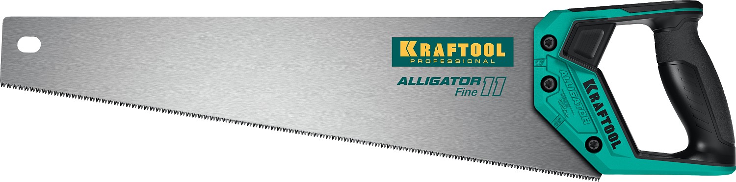Ножовка для точного реза Alligator Fine 11 15203-45 KRAFTOOL 11 TPI, 450 мм