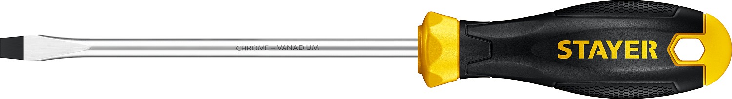 Фото Отвертка с двухкомпонентной рукояткой STAYER SL6х150 мм, 2509-06-15_z03