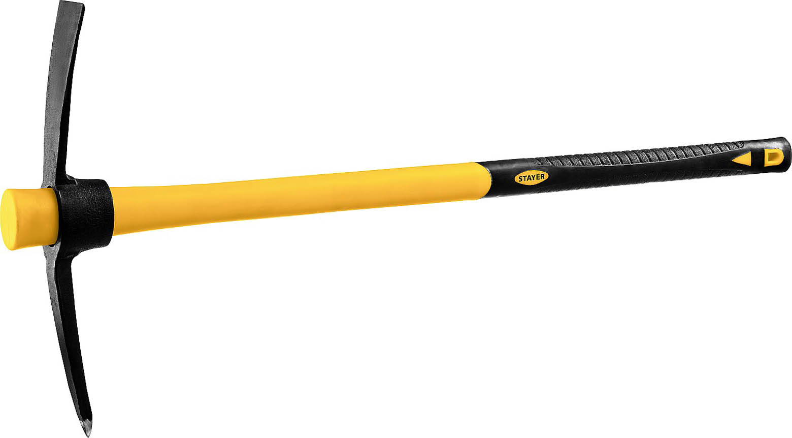 Фото Кирка с фиберглассовой рукояткой STAYER 1000 г, 900 мм, 20179-10