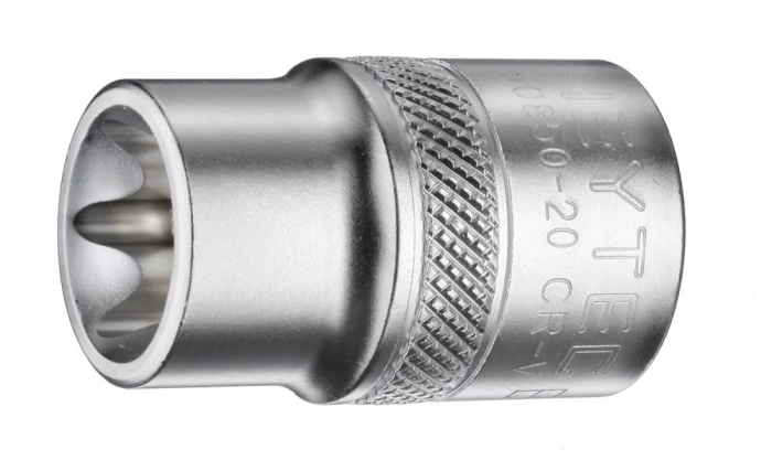 Фото 50825-20 Головка торцевая 1/4, TORX Е6 x 25 мм
