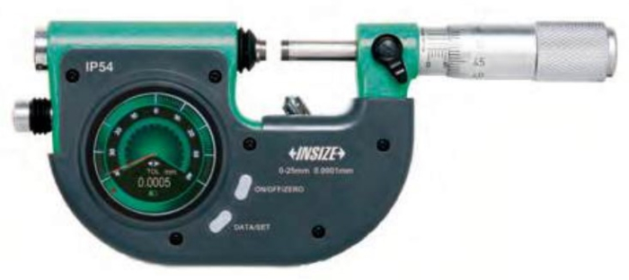 Фото Микрометр МК-25, 0-25мм, 0.002мм, индикаторный INSIZE