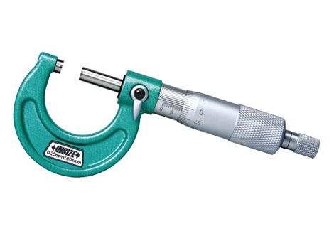 Фото Микрометр МК-25, 0-25мм, 0.001мм, INSIZE