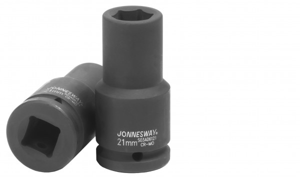 Фото Головка торцевая ударная глубокая 3/4"DR, 21 мм, Jonnesway