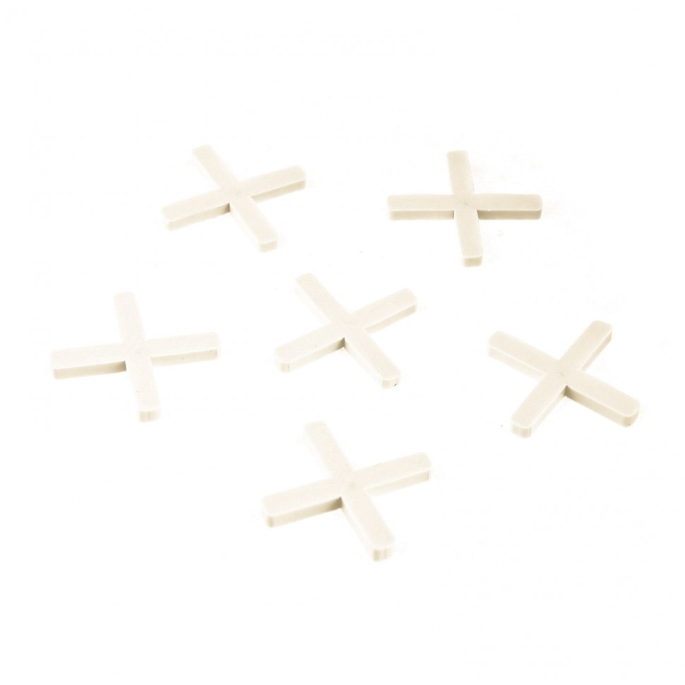 Крестики 2,5 мм, для кладки плитки, 100 шт Сибртех