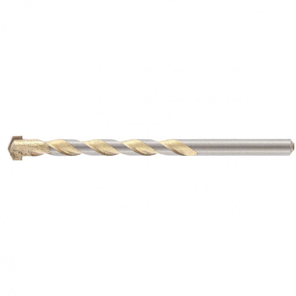 Фото Сверло по бетону, улучшенное пылеудаление, 10 х 120 мм, цилиндрический хвостовик Сибртех