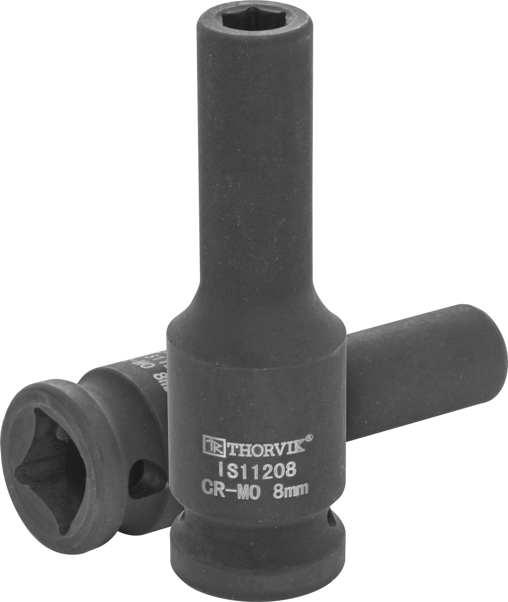 Фото Головка торцевая ударная глубокая 1/2"DR, 8 мм, THORVIK