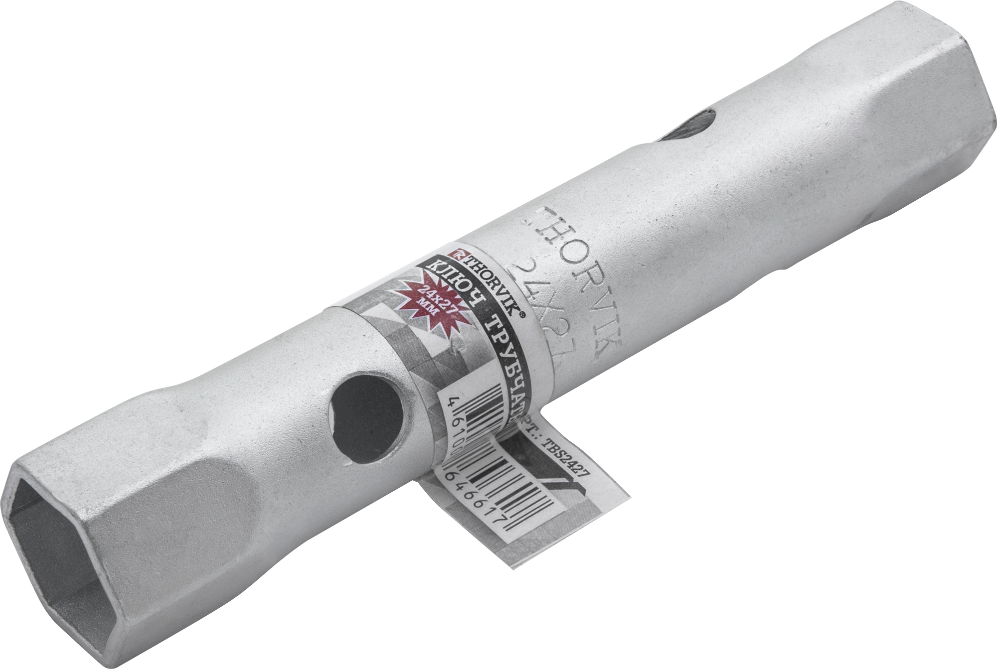 Фото Ключ трубчатый, 24x27 мм, THORVIK