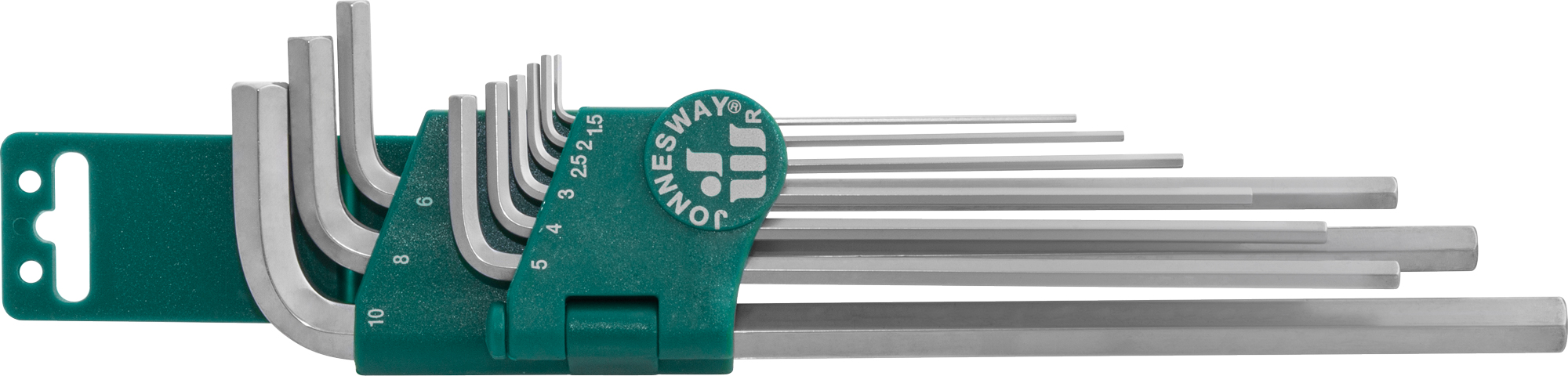 Фото Набор ключей торцевых шестигранных удлиненных, 9 предметов, Jonnesway