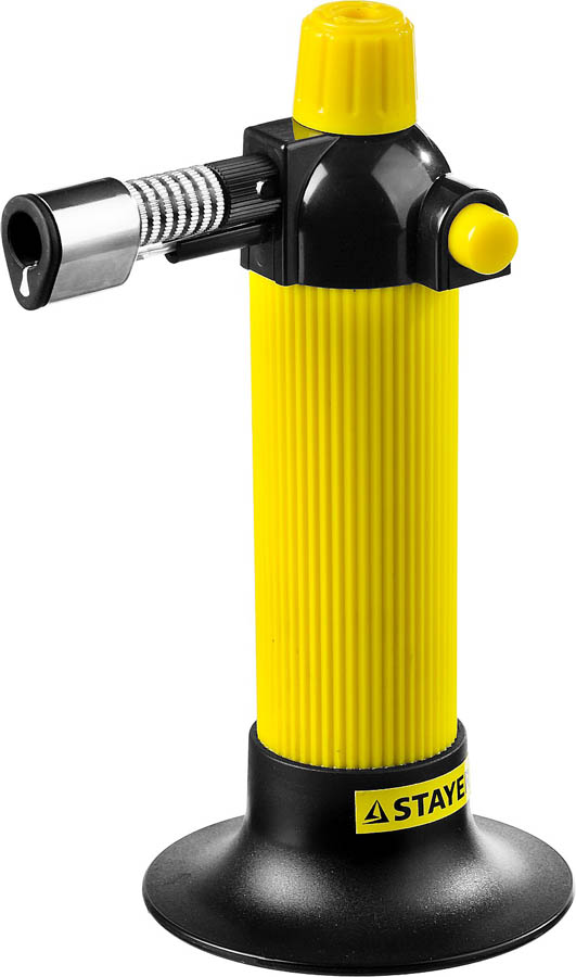 Фото Газовая кассетная горелка Maxterm STAYER 55570 1300°C, пьезоподжиг