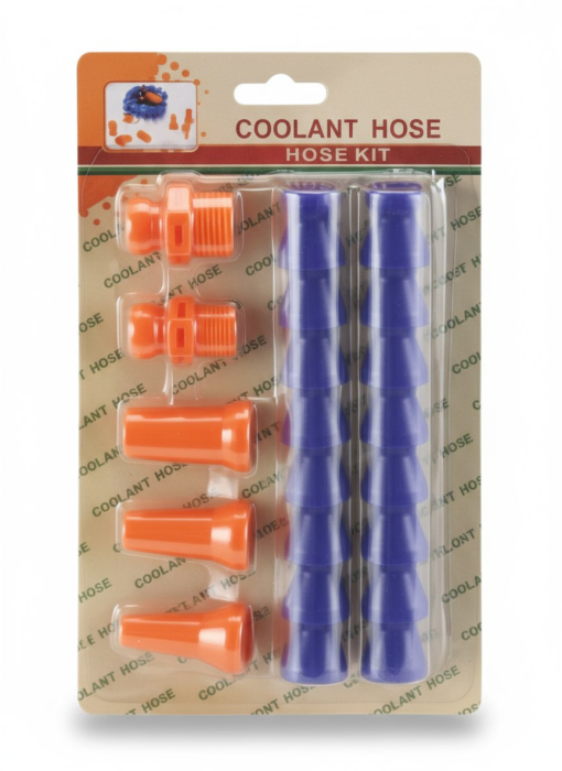 Фото Набор трубок СОЖ 3/8" 150мм 2шт с соплами и соединителями Qtool