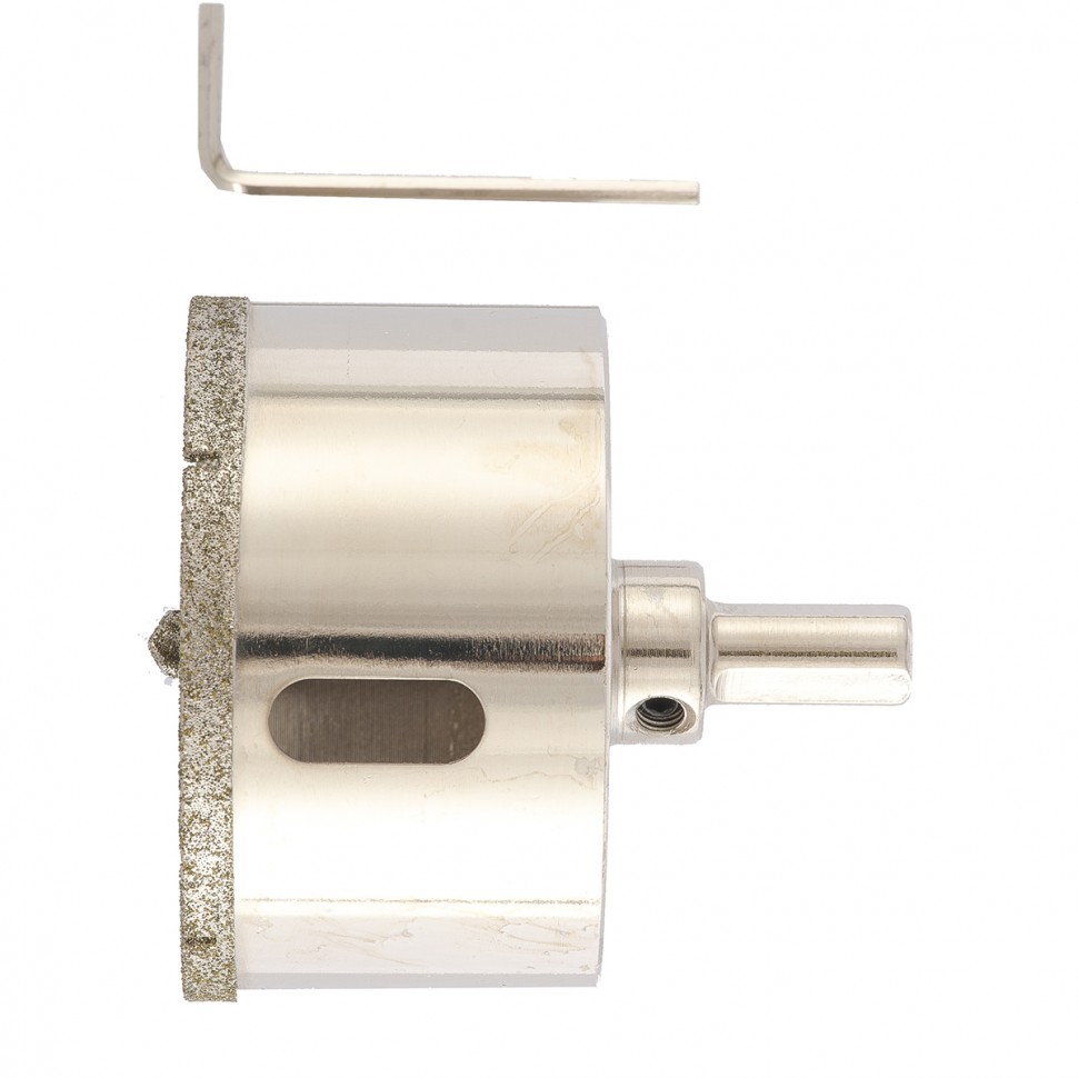 Фото Сверло алмазное по керамограниту, 68 х 67 мм, трехгранный хвостовик Matrix