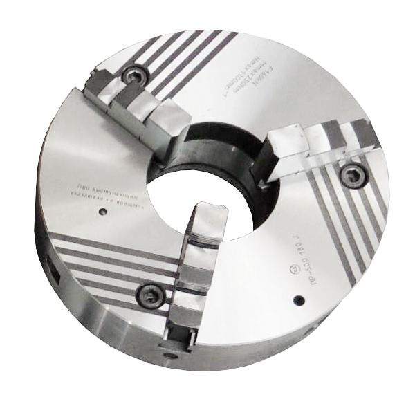 Фото Патрон токарный 3-х кулачковый ручной самоцентрирующийся ПP-500.180.K11 (с) БЗСП