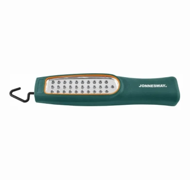 Фото Лампа переносная аккумуляторная 37 светодиодов зарядка 12-220 v, Jonnesway