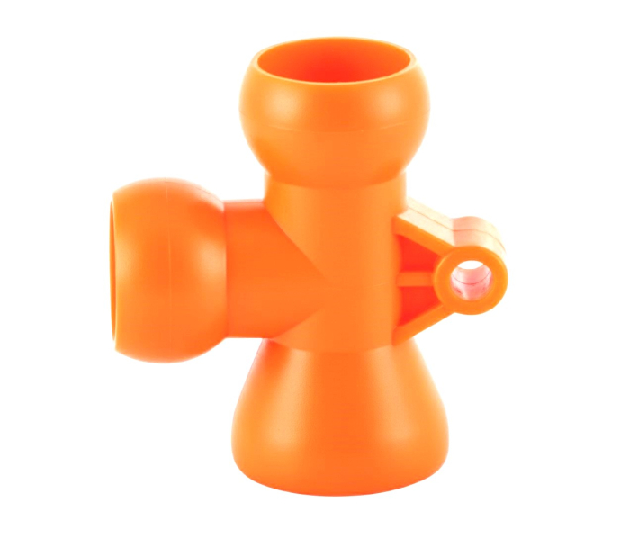 Тройник Т-образный с ухом СОЖ 1/4" - 1/4 Qtool