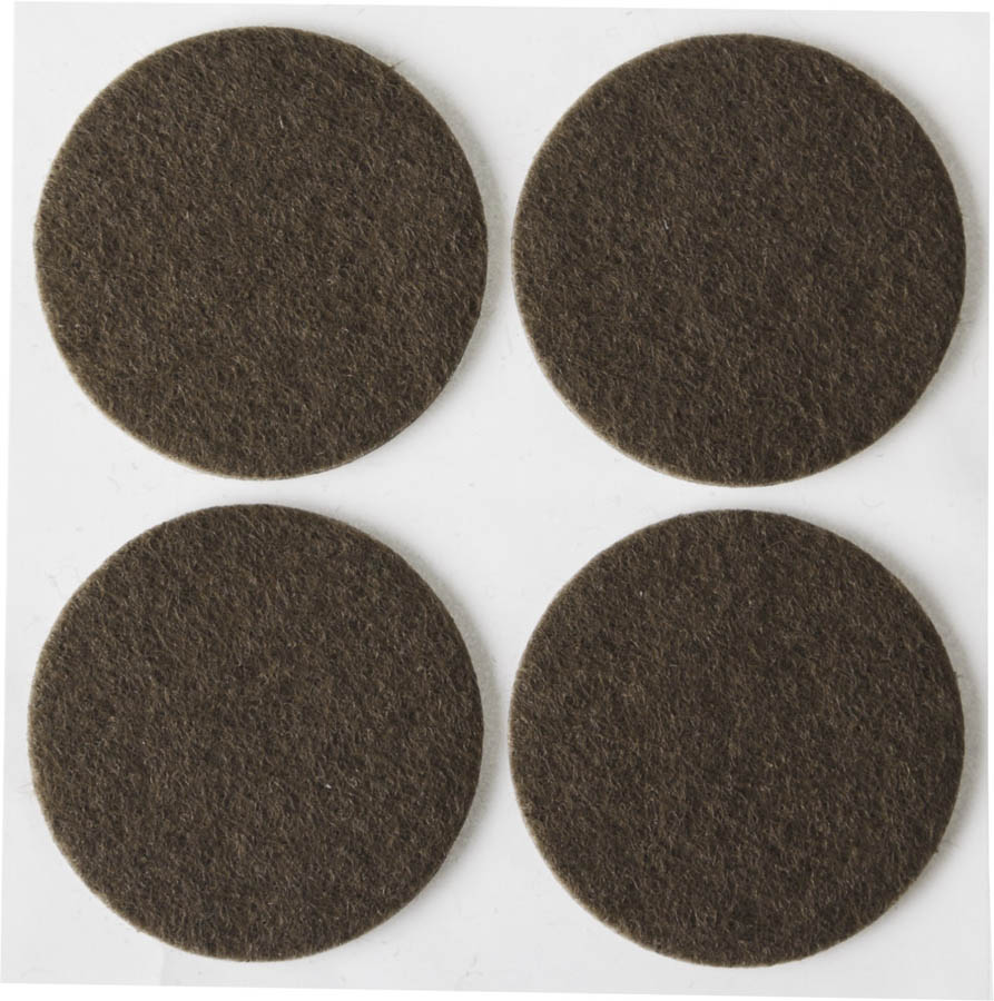 Фото Накладки самоклеящиеся на мебельные ножки STAYER 40910-35 4 шт., 35 мм, фетровые