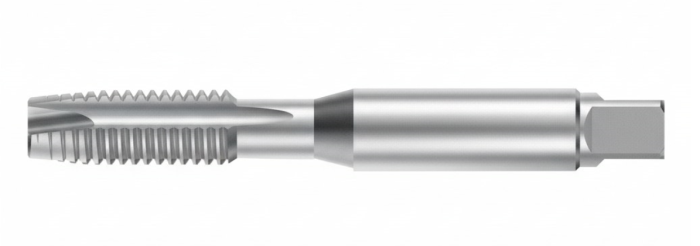 Фото Метчик М 12х1.75 6H HSS-E прямой с подточ. скв. DIN376 Deskar