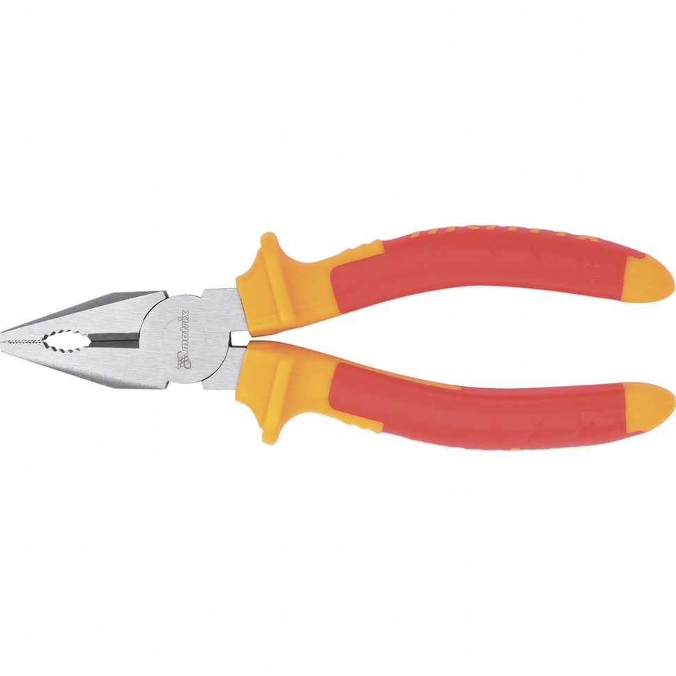 Фото Плоскогубцы комб., Insulated, 160 мм, двухкомпонентные рукоятки Matrix Professional