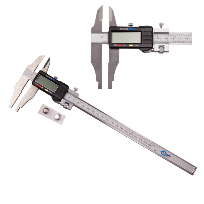 Штангенциркуль электронный ШЦЦ-II-1000-0,01 губк. 125 GRIFF